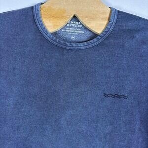 Fair Harbor Men's 2XL Navy Vintage Wash Saltaire Crewneck Pullover Sweatshirt